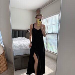 Elegant Black Evening Dress